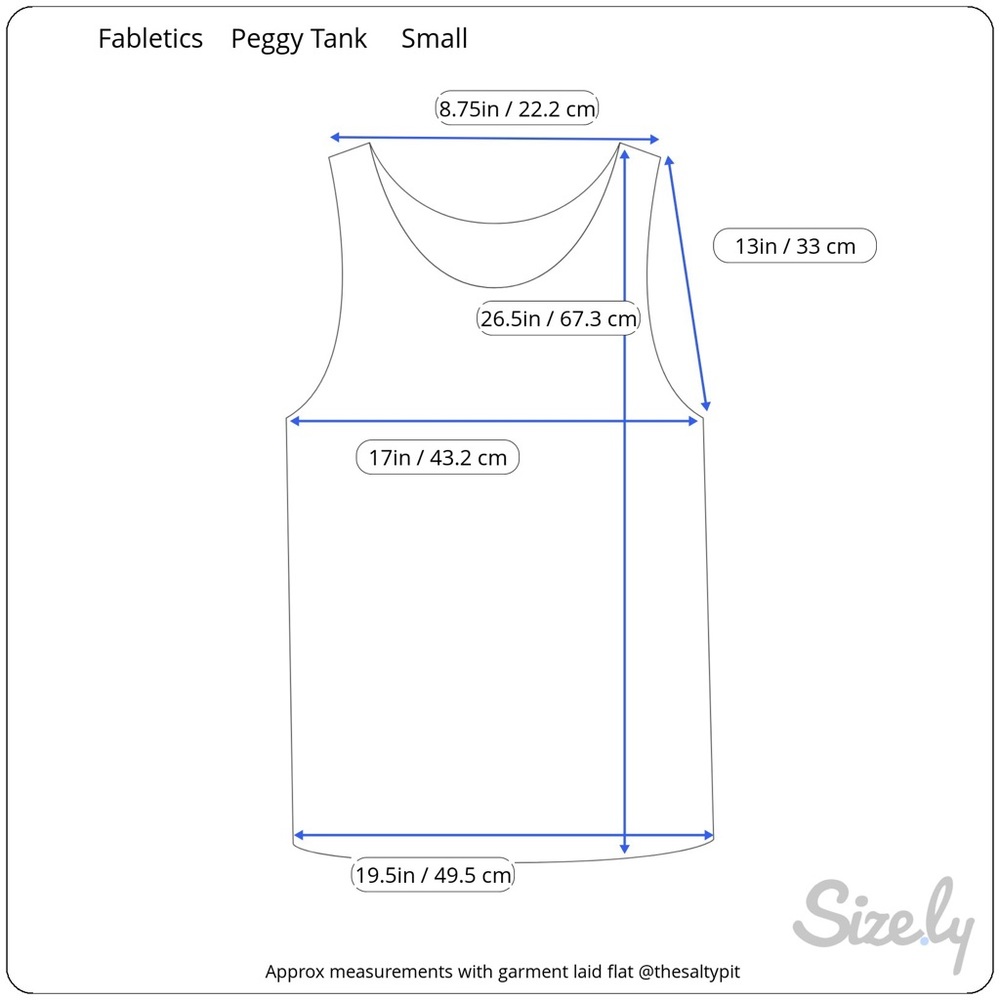 Fabletics Peggy Racer Tank, Sz Small - Picture 7 of 8